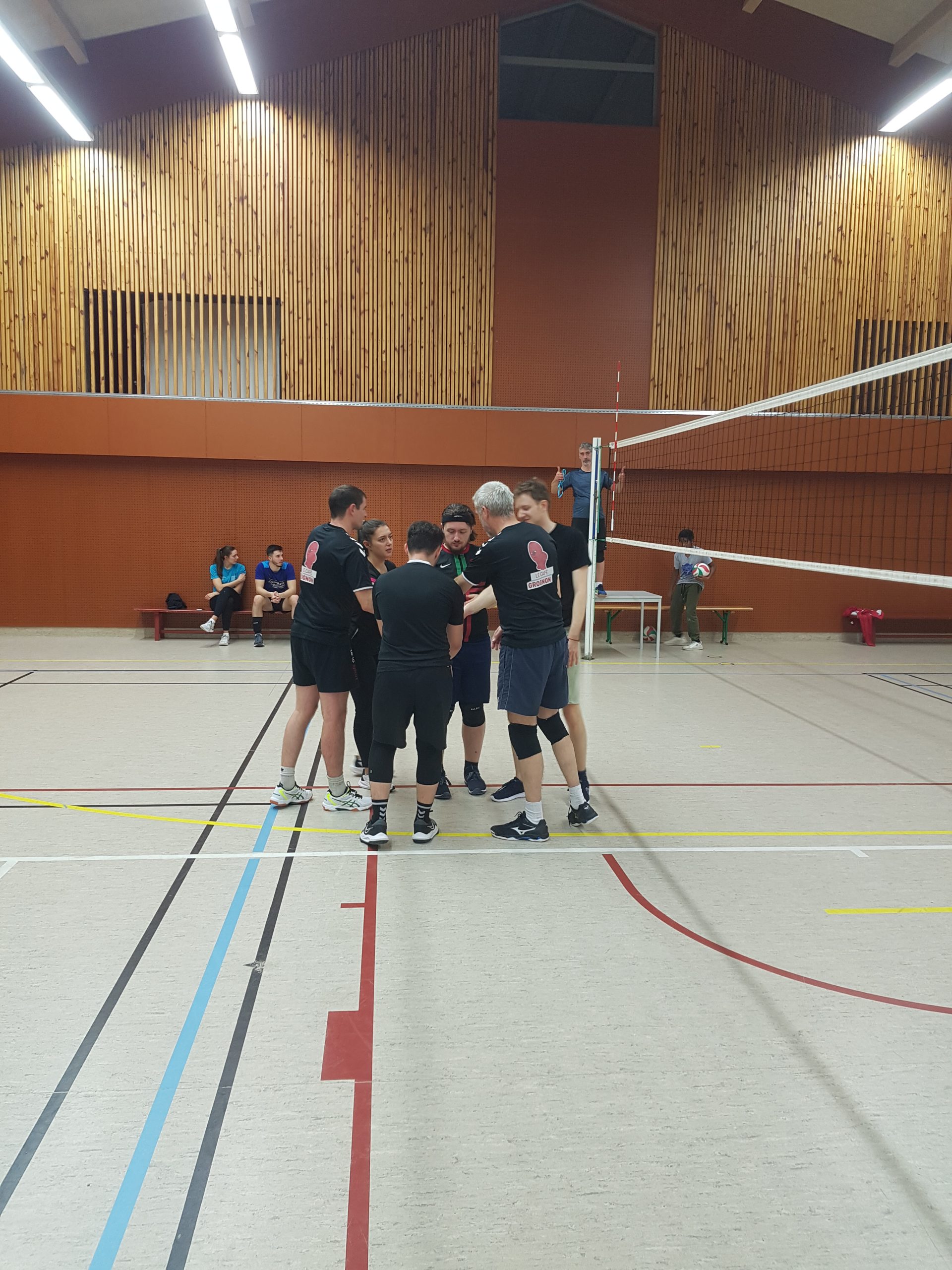 Entraînement de volley à la Constantia