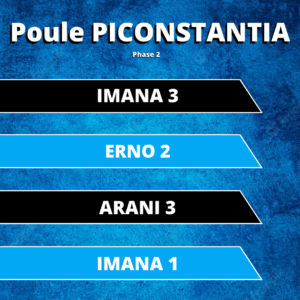 equipes championnat loisir 2023/2024 phase 2, piconstantia